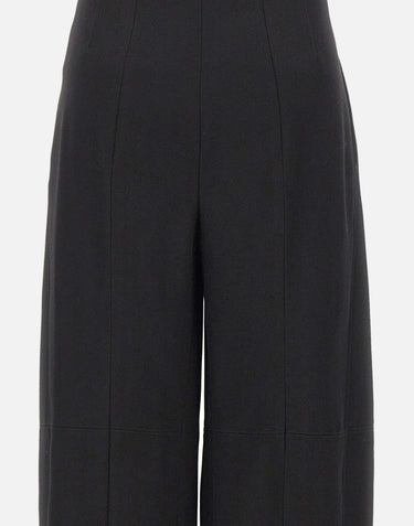 Pantaloni "Eugenie" 1425WTR006632C BLACK VICTORIA BECKHAM 