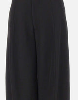Pantaloni "Eugenie" 1425WTR006632C BLACK VICTORIA BECKHAM 