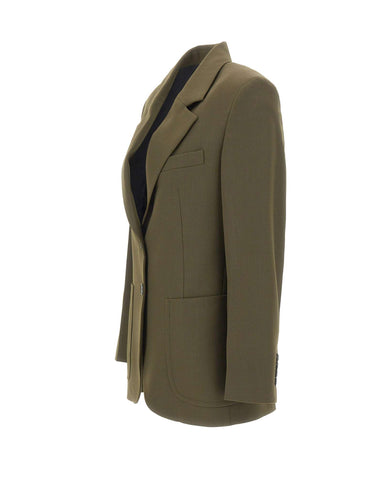 VICTORIA BECKHAM Blazer "Katherine" GREEN Donna 