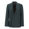 VICTORIA BECKHAM Blazer "Olie" in lana vergine GREEN Donna 
