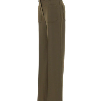 VICTORIA BECKHAM Pantaloni "Alina" GREEN Donna 