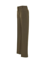 VICTORIA BECKHAM Pantaloni "Alina" GREEN Donna 