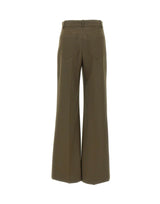 VICTORIA BECKHAM Pantaloni "Alina" GREEN Donna 