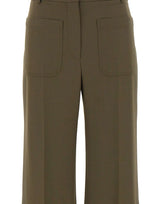 VICTORIA BECKHAM Pantaloni "Alina" GREEN Donna 