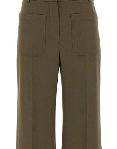 VICTORIA BECKHAM Pantaloni "Alina" GREEN Donna 