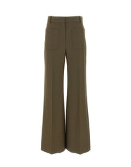 VICTORIA BECKHAM Pantaloni "Alina" GREEN Donna 