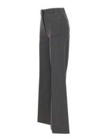 VICTORIA BECKHAM Pantaloni "Alina" GREY Donna 