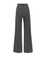 VICTORIA BECKHAM Pantaloni "Alina" GREY Donna 