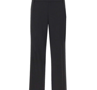 Pantaloni dritti con vita elasticizzata V073322383 001BLK VINCE. 