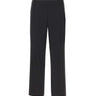 Pantaloni dritti con vita elasticizzata V073322383 001BLK VINCE. 