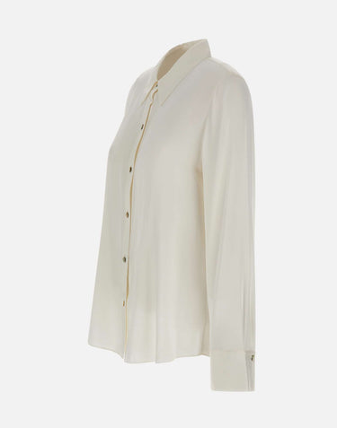 Camicia in misto seta V126113127 101OWH VINCE. 