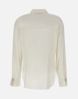 Camicia in misto seta V126113127 101OWH VINCE. 
