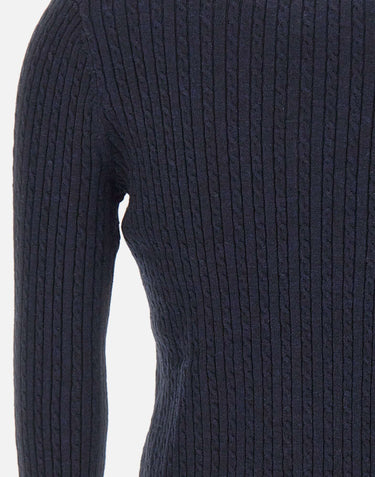 Cardigan in lana stretch V202879925 510TWN VINCE. 