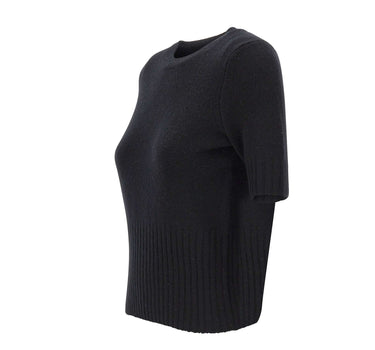 VINCE. Maglia in lana e cashmere BLACK Donna 