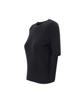 VINCE. Maglia in lana e cashmere BLACK Donna 