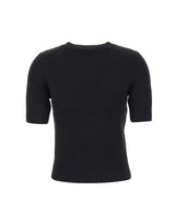 VINCE. Maglia in lana e cashmere BLACK Donna 