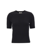 VINCE. Maglia in lana e cashmere BLACK Donna 
