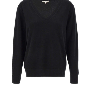 Maglia in cashmere con scollo a V VR74978133 001BLK VINCE. 