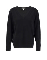 Maglia in cashmere con scollo a V VR74978133 001BLK VINCE. 
