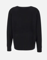 Maglia in cashmere con scollo a V VR74978133 001BLK VINCE. 