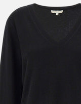 Maglia in cashmere con scollo a V VR74978133 001BLK VINCE. 