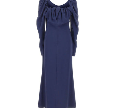 VIVIENNE WESTWOOD Abito lungo in cady BLUE Donna 