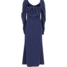 VIVIENNE WESTWOOD Abito lungo in cady BLUE Donna 