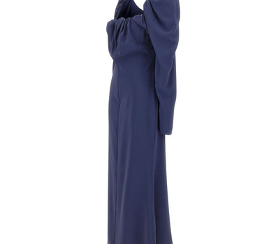 VIVIENNE WESTWOOD Abito lungo in cady BLUE Donna 
