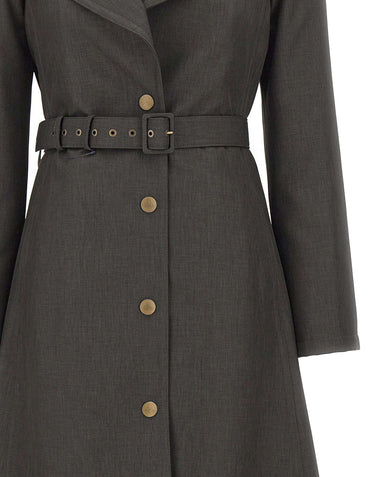 VIVIENNE WESTWOOD Cappotto "Liska" GREY Donna 