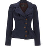 VIVIENNE WESTWOOD Giacca "Drunken Tailored" BLUE Donna 