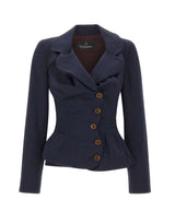 VIVIENNE WESTWOOD Giacca "Drunken Tailored" BLUE Donna 