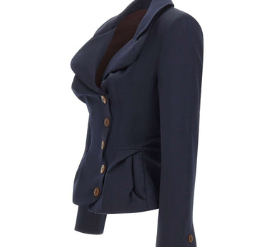 VIVIENNE WESTWOOD Giacca "Drunken Tailored" BLUE Donna 