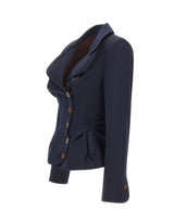 VIVIENNE WESTWOOD Giacca "Drunken Tailored" BLUE Donna 