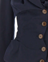 VIVIENNE WESTWOOD Giacca "Drunken Tailored" BLUE Donna 