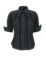 VIVIENNE WESTWOOD Camicia "Violin" GREEN Donna 