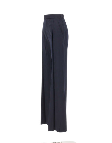 VIVIENNE WESTWOOD Pantaloni a gamba larga BLUE Donna 