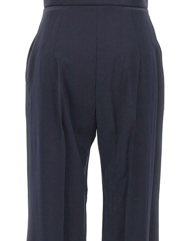 VIVIENNE WESTWOOD Pantaloni a gamba larga BLUE Donna 