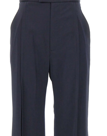 VIVIENNE WESTWOOD Pantaloni a gamba larga BLUE Donna 