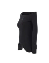 VIVIENNE WESTWOOD Maglia "Orgy Shoulder" BLACK Donna 