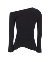 VIVIENNE WESTWOOD Maglia "Orgy Shoulder" BLACK Donna 