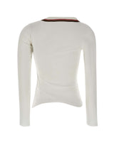 VIVIENNE WESTWOOD Polo "Glory" WHITE Donna 