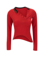 VIVIENNE WESTWOOD Polo "Glory" RED Donna 