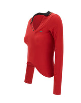 VIVIENNE WESTWOOD Polo "Glory" RED Donna 