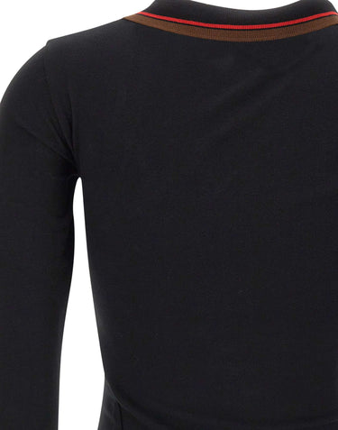 VIVIENNE WESTWOOD Polo "Glory" BLACK Donna 