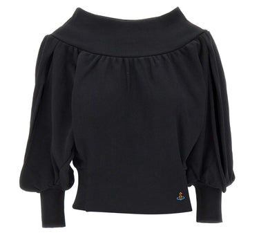VIVIENNE WESTWOOD Felpa "Zingara" BLACK Donna 