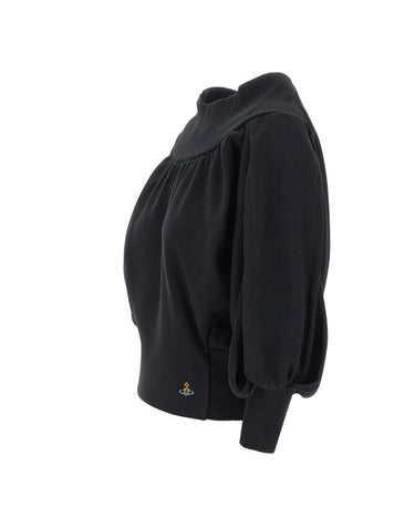 VIVIENNE WESTWOOD Felpa "Zingara" BLACK Donna 