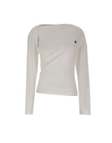 VIVIENNE WESTWOOD Maglia "Hebo" WHITE Donna 