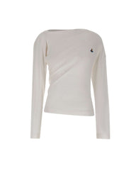 VIVIENNE WESTWOOD Maglia "Hebo" WHITE Donna 
