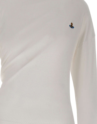 VIVIENNE WESTWOOD Maglia "Hebo" WHITE Donna 