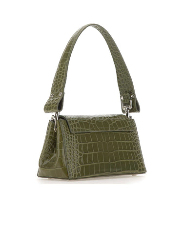 VIVIENNE WESTWOOD Borsa a spalla "Hazel Medium" GREEN Donna 